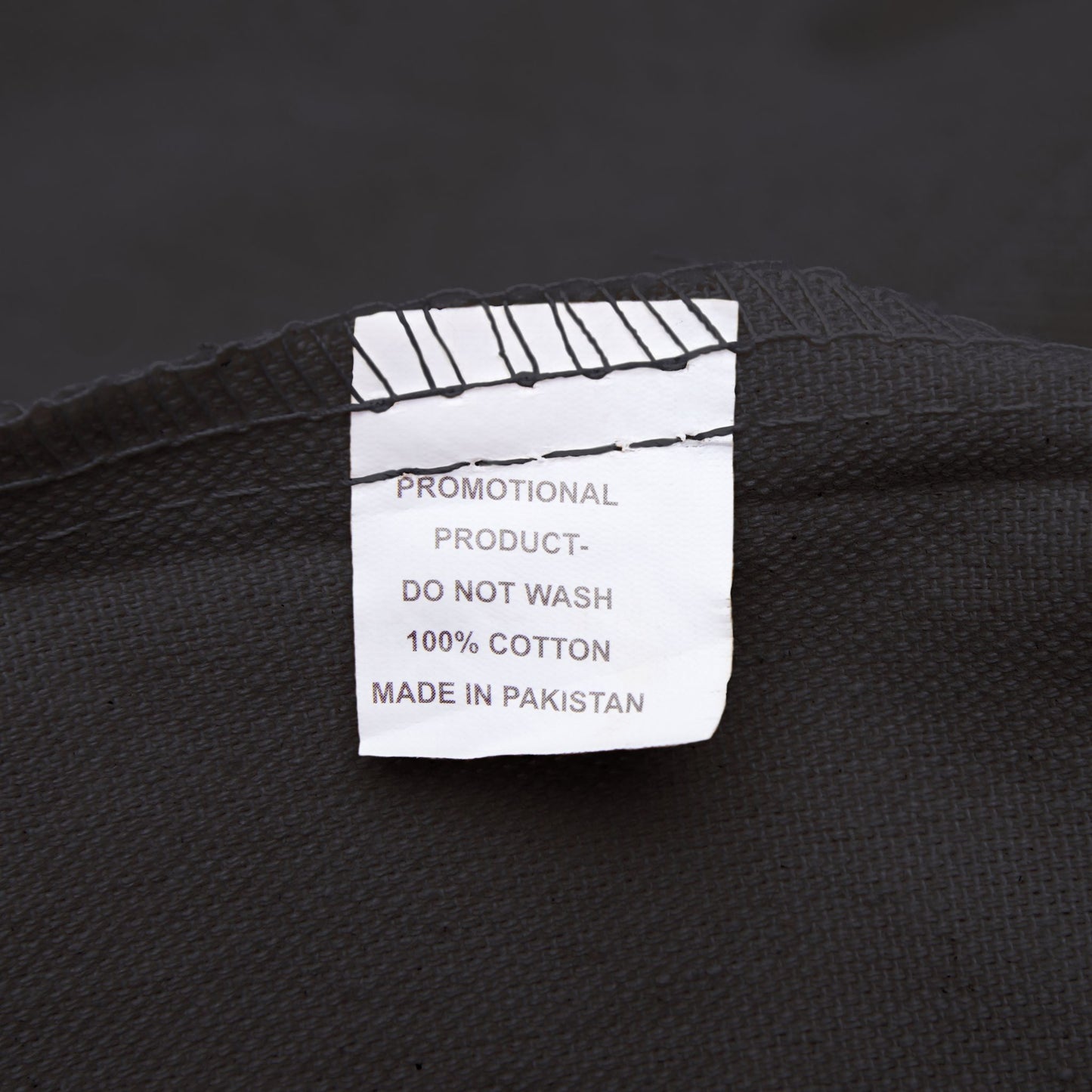 "Home is Where the Yarn Is" Black Cotton Canvas Tote Bag for Knitters & Crocheters