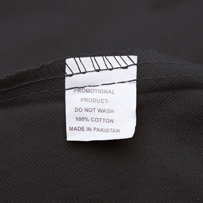 "Home is Where the Yarn Is" Black Cotton Canvas Tote Bag for Knitters & Crocheters