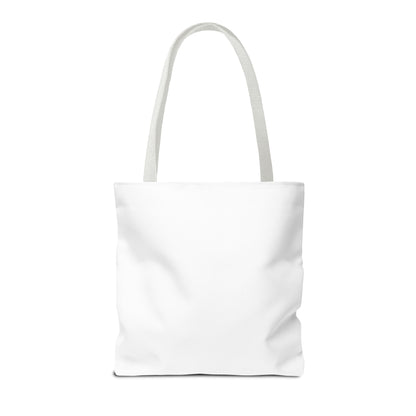"Home is Where the Yarn Is" – White Tote Bag for Knitters & Crocheters