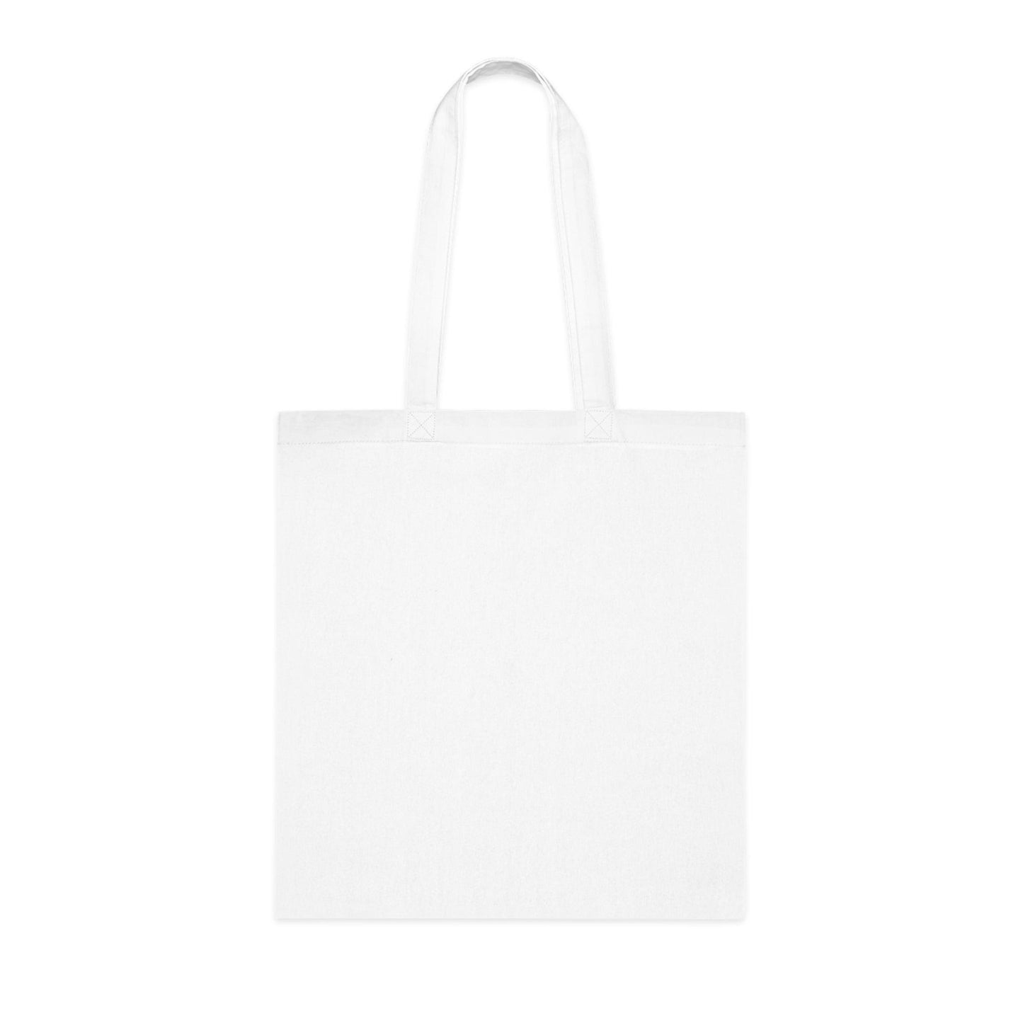 "Hook, Yarn, and Happiness" Cotton Tote Bag – Lightweight and Stylish