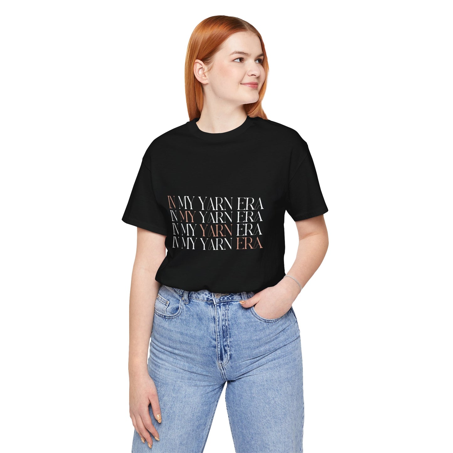 "In My Yarn Era" Unisex T-Shirt – Stylish and Comfortable for Yarn Lovers