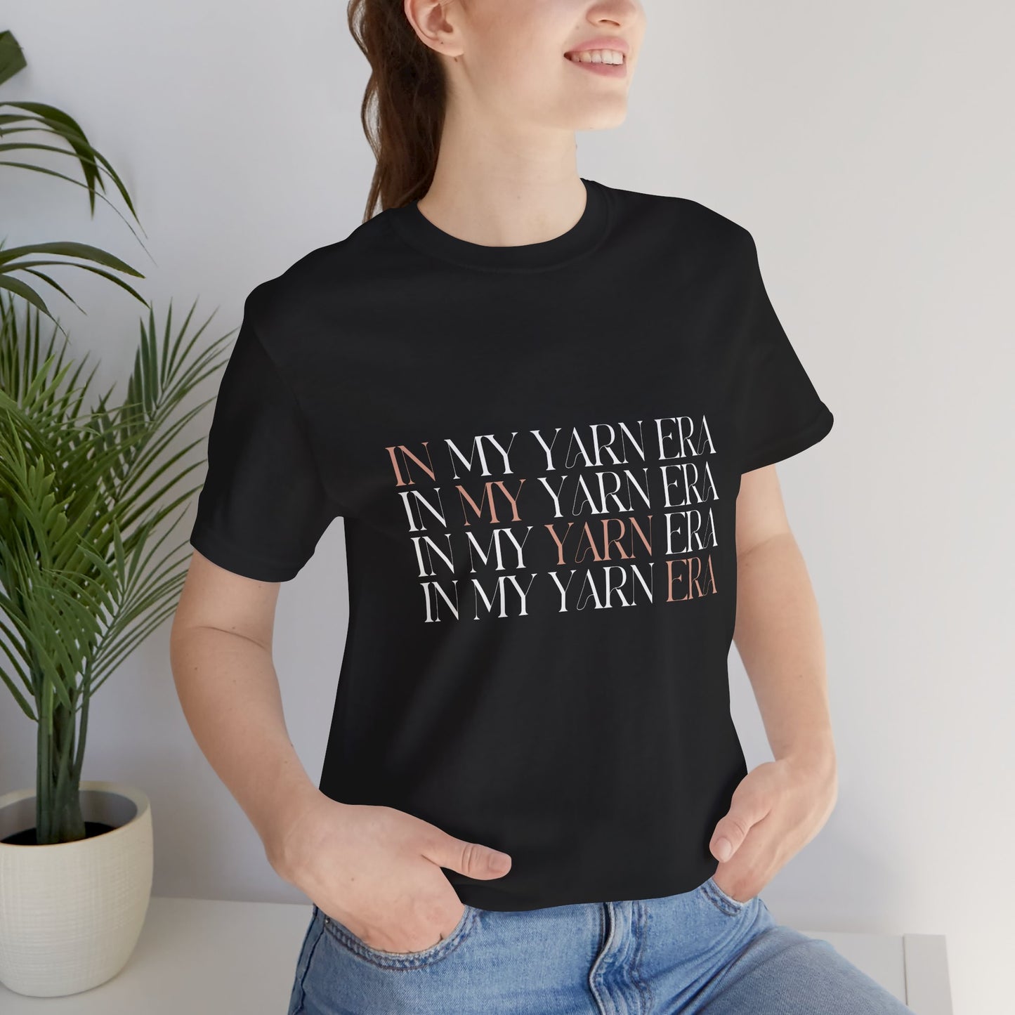 "In My Yarn Era" Unisex T-Shirt – Stylish and Comfortable for Yarn Lovers