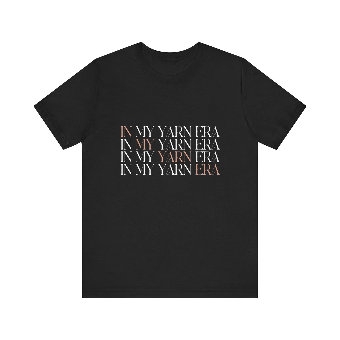 "In My Yarn Era" Unisex T-Shirt – Stylish and Comfortable for Yarn Lovers