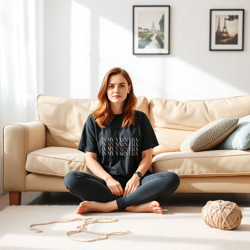 "In My Yarn Era" Unisex T-Shirt – Stylish and Comfortable for Yarn Lovers