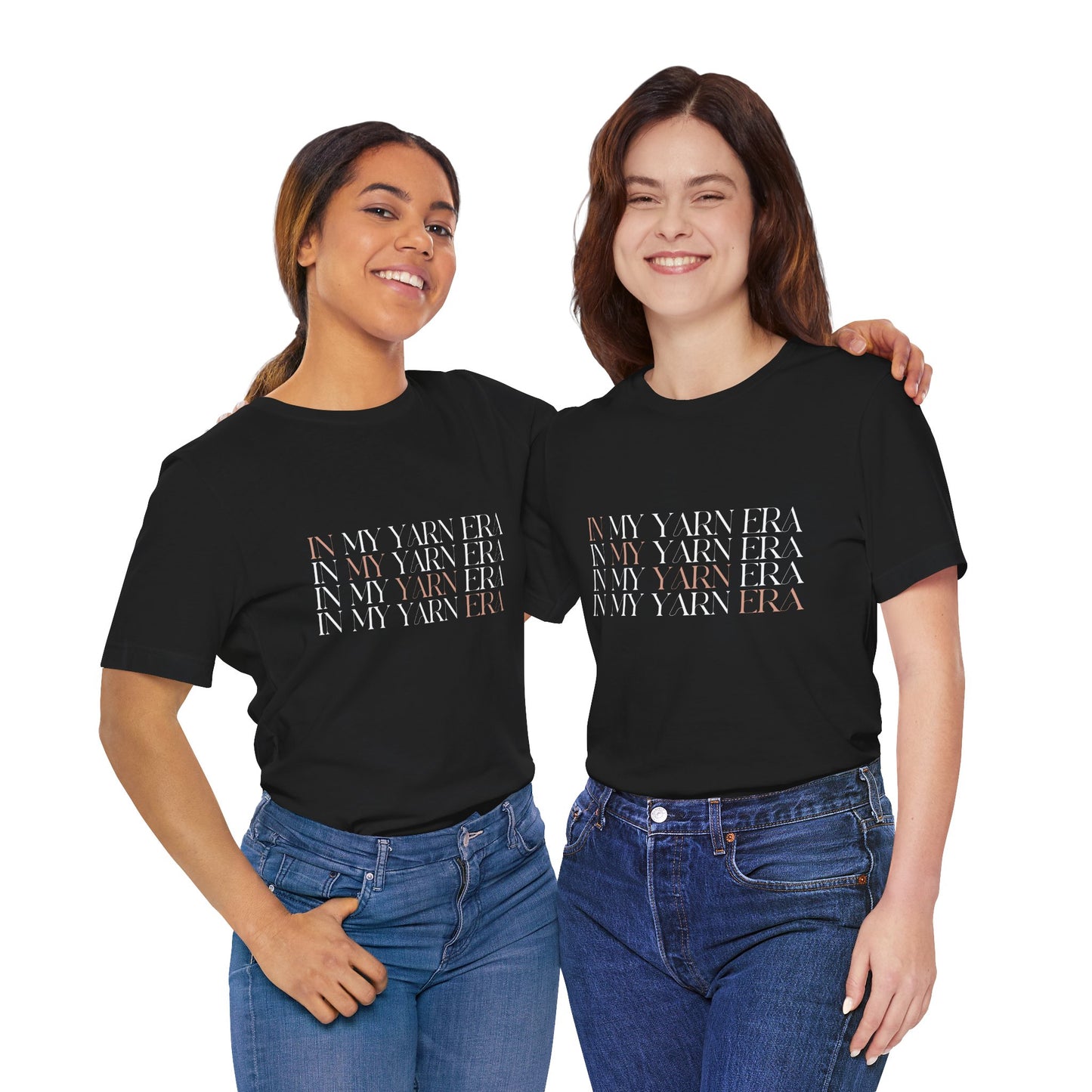 "In My Yarn Era" Unisex T-Shirt – Stylish and Comfortable for Yarn Lovers
